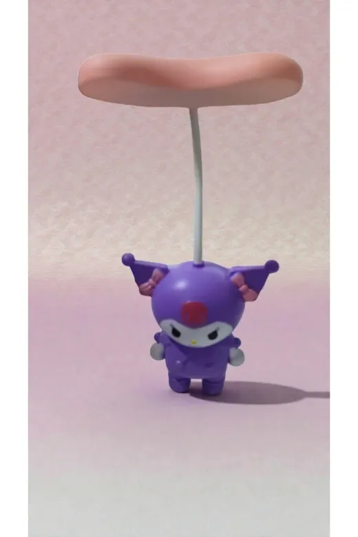 FAMEMUS ACCESSORY r425435tewffg Kuromi Çocuk Odasına Uygun Masa Ve Gece Lambası Boyut:20 Cm