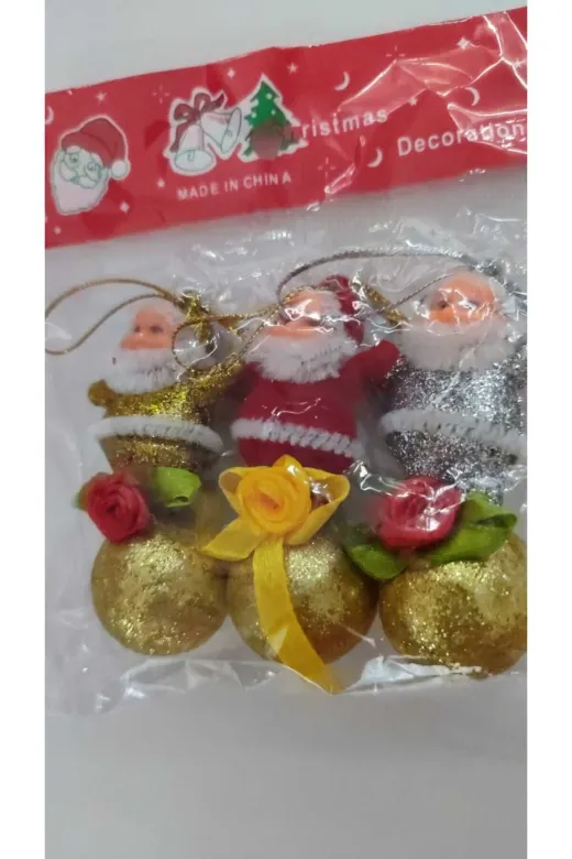 FAMEMUS ACCESSORY we32rewfdfdsfd Yılbaşına Özel Çam Ağaç Süsleri Küçük Paket Görsel Ile Birebir Gönderim Yapılmaktadır