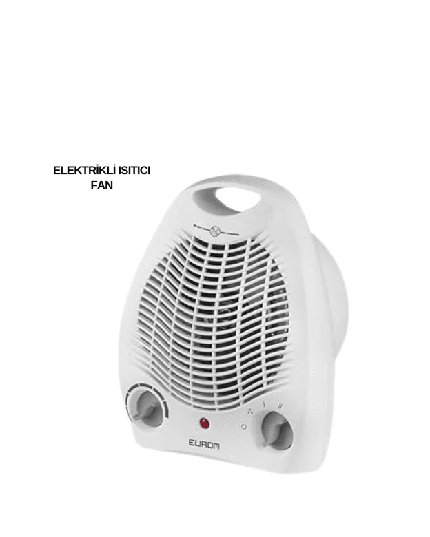 Fanlı Elektrikli Isıtıcı