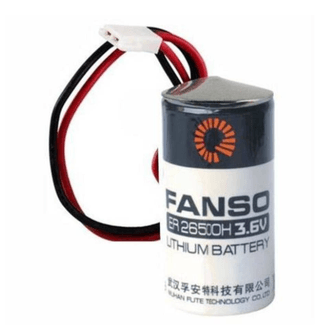 FANSO ER26500H Kablolu Konnektörlü (51005-2P) 3.6V Pil (Li-SL2)