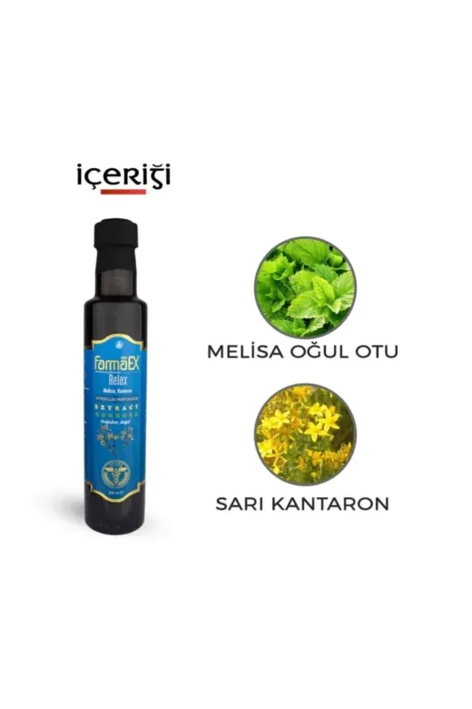 farmaex FARMAEX-2 My Relax Melissa Kantaron Sıvı Ekstract Melisa Kantoron 250 Ml My