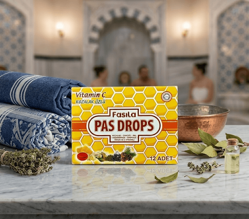 Fasıla 8697412799534 12'li Pastil Kozalak & C Vitamini & Karamürver