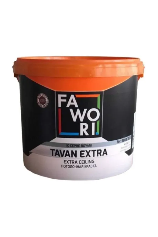 Fawori 02016 Tavan Boyası - Beyaz (3,5 Kg.) Renk:çok Renkli Karışık