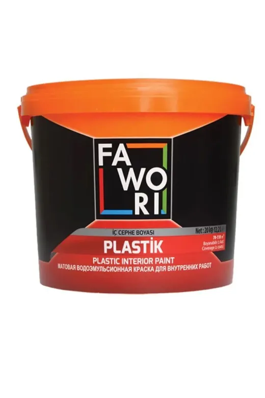 Fawori RNKPLAST-3.5 Plastik İç Cephe Duvar Boyası 3,5 Kg-İğde