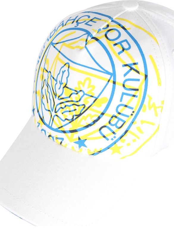 Fenerium TA019BEY02001 Fenerbahçe Kadın Çift Logo Overlay Şapka