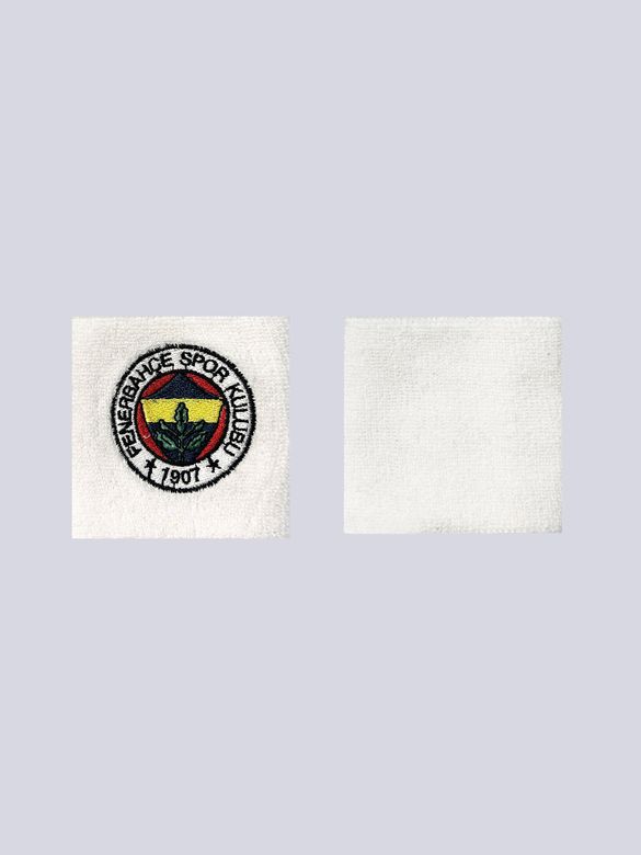 Fenerium TA177UGK01001 Fenerbahçe Beyaz 6 Renk Logolu Unisex Havlu Bileklik