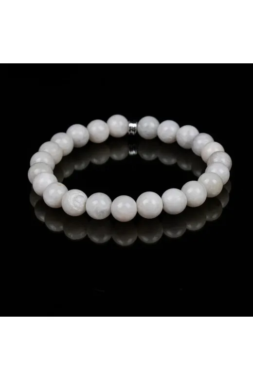 fg collection AYTS-8MMYVR Ay Taşi Doğal Taş Bileklik Kadin Bileklik