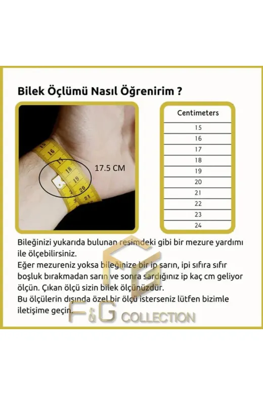 fg collection AYTS-8MMYVR Ay Taşi Doğal Taş Bileklik Kadin Bileklik