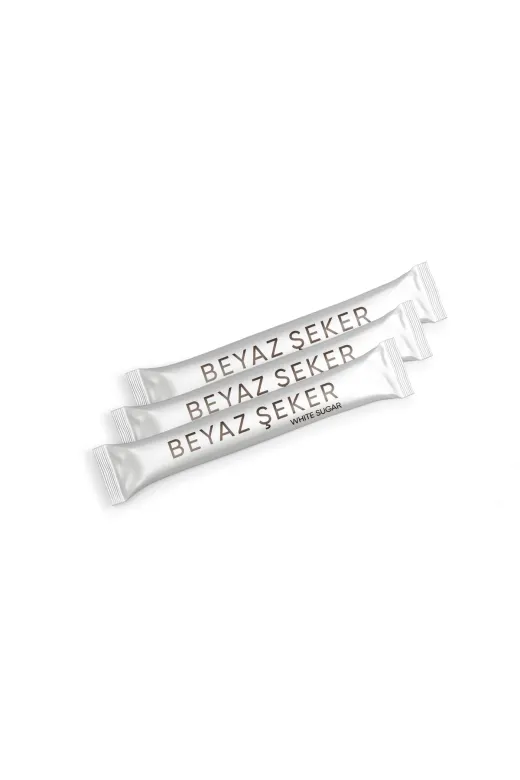 Fibrelle 8683092834436 Beyaz Şeker Stick 1000 Adet ( 3G )