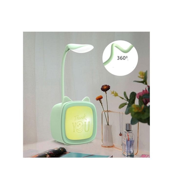 Fidobayld-8804  Dekoratif Masa Ve Gece Lambası Mavi