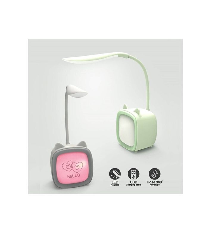 Fidobayld-8804  Dekoratif Masa Ve Gece Lambası Mavi