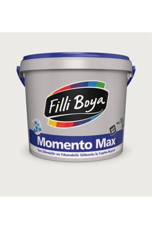 Filli Boya mdlfbmmtmxdeleted1740139058 Momento Max Tam Silinebilir Ve Yıkanabilir Silikonlu İç Cephe Boyası