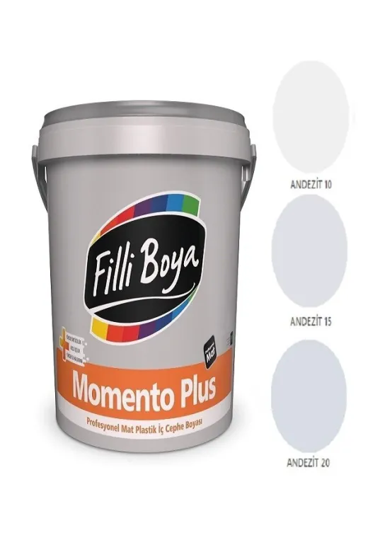 Filli Boya M.PLUS7.5LT Momento Plus Profesyonel Mat Plastik Iç Cephe Boyası 7.5 Lt
