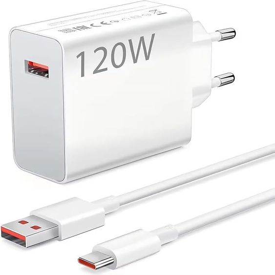 FİOPLUS 120 Watt Turbo Hızlı Şarj Aleti Ve Kablo Seti Type-C Girişli Tüm Telefonlarla Uyumlu Şarz Aleti Seti Şarj Başlığı Şarj Kablosu Şarj Adaptörü