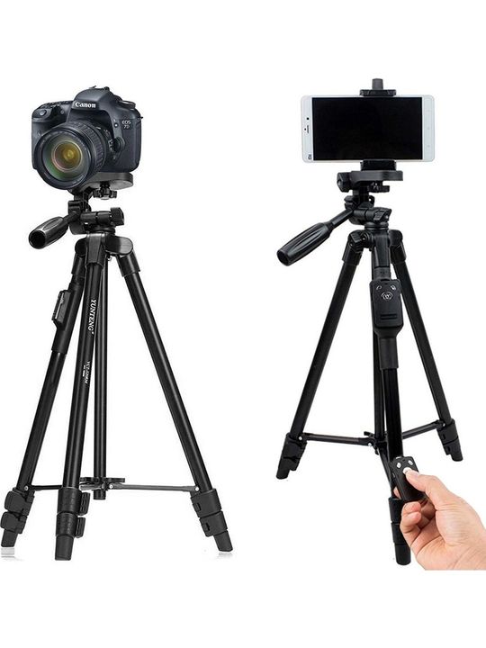 FİOPLUS 3388 Telefon Ve Kamera İçin Bluetooth Kumandalı 146 Cm Tripod