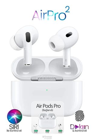 FİOPLUS DQ4OULdtXV Bluetooth Kulaklık Air Pro 2 Anc-Enc Özellikli Ios Android Uyumlu Kablosuz
