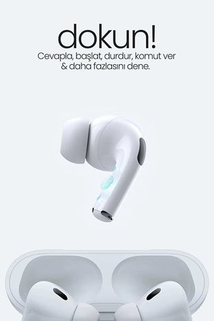 FİOPLUS DQ4OULdtXV Bluetooth Kulaklık Air Pro 2 Anc-Enc Özellikli Ios Android Uyumlu Kablosuz