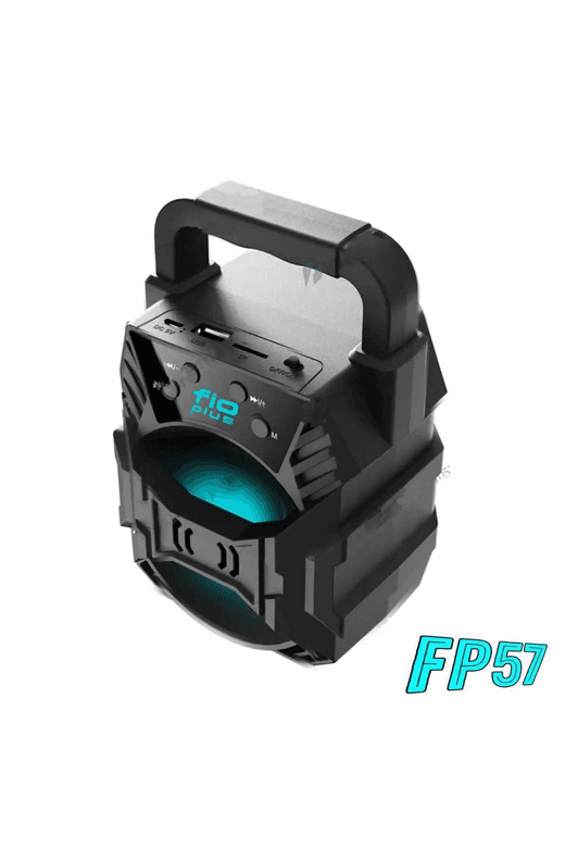 FİOPLUS FİOPLUS 1057 Fioplus 1057 Işıklı Bluetooth Hoparlör Taşınabilir Kablosuz Ses Bombası Speaker