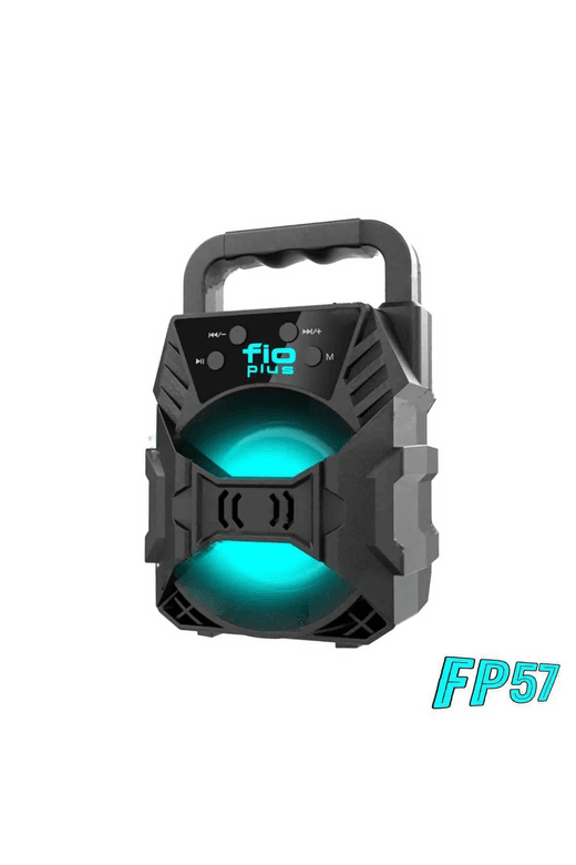 FİOPLUS FİOPLUS 1057 Fioplus 1057 Işıklı Bluetooth Hoparlör Taşınabilir Kablosuz Ses Bombası Speaker