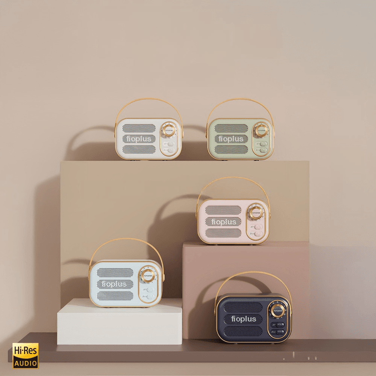 FİOPLUS Fioplus Fp-Dw13 Lüks Retro Bluetooth Hoparlör
