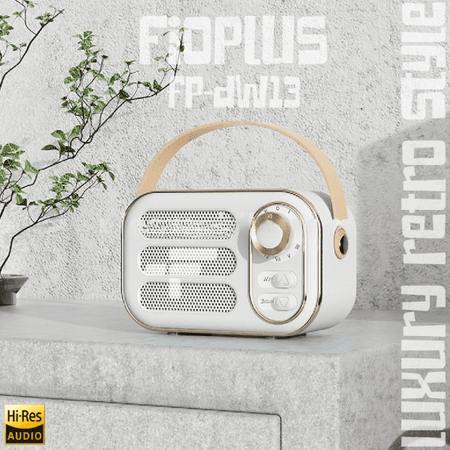 FİOPLUS Fioplus Fp-Dw13 Lüks Retro Bluetooth Hoparlör