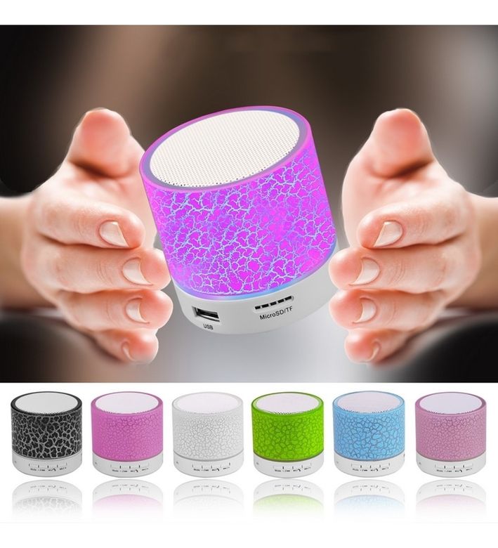 FİOPLUS Fioplus Fp-S08 Işıklı Taşınabilir Bluetooth Speaker Höparlör
