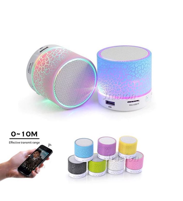 FİOPLUS Fioplus Fp-S08 Işıklı Taşınabilir Bluetooth Speaker Höparlör