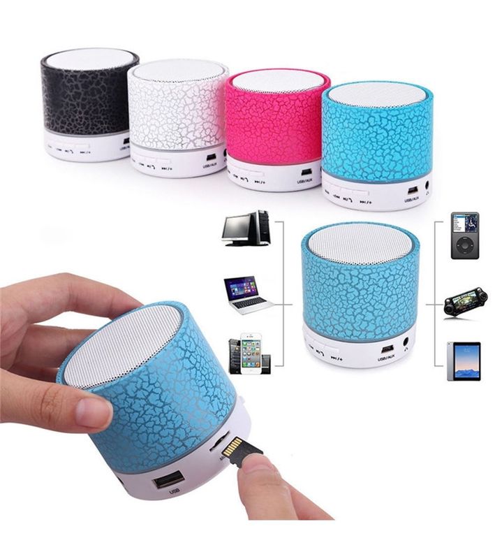 FİOPLUS Fioplus Fp-S08 Işıklı Taşınabilir Bluetooth Speaker Höparlör