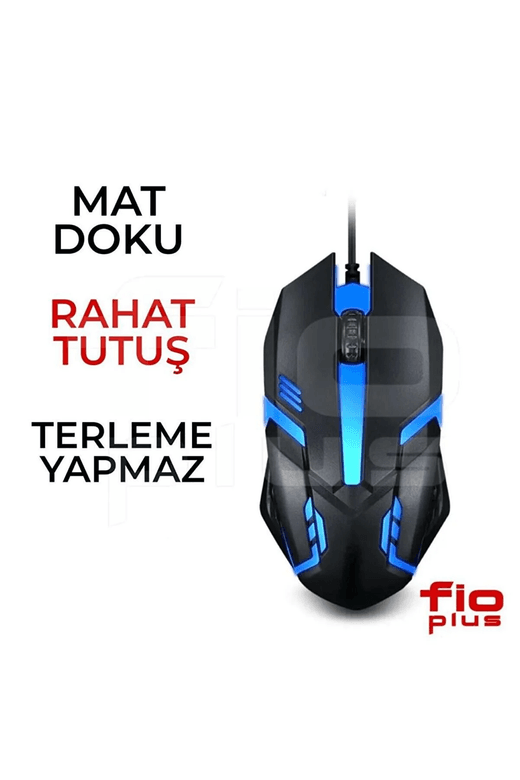 FİOPLUS Fioplus Fp19 Oyun Mouse Kablolu Usb Optik Oyuncu Mause