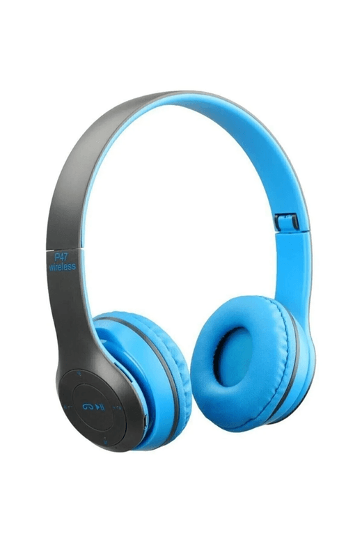 FİOPLUS Fioplus P47 Mavi Wireless Baş Üstü Kulaklık