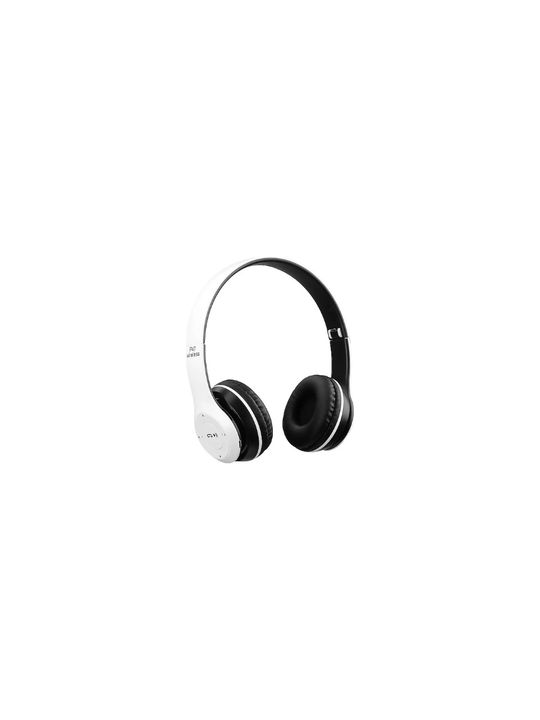 FİOPLUS St-3 P47 Fioplus P47 Beyaz Wireless Baş Üstü Kulaklık