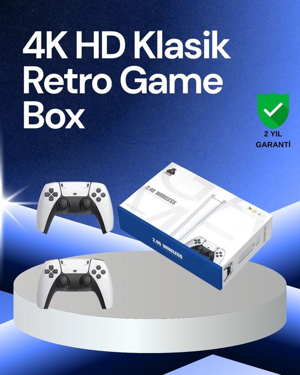 Fırsatkolik 125036723 Mey İthalat 20000 Oyunlu Retro Tv Oyun Konsolu 64Gb Sd Kartlı Model