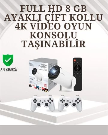 Fırsatkolik 125036766 Mey İthalat Taşınabilir Çok Fonksiyonlu Projeksiyon Oyun, Sunum, Netflix Ve Eğitim İçin