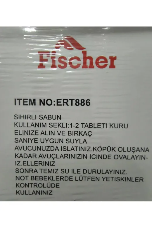 Fischer 2155451112454 Parfümlü, Tek Kullanımlık Taşınabilir Sihirli El Sabunu