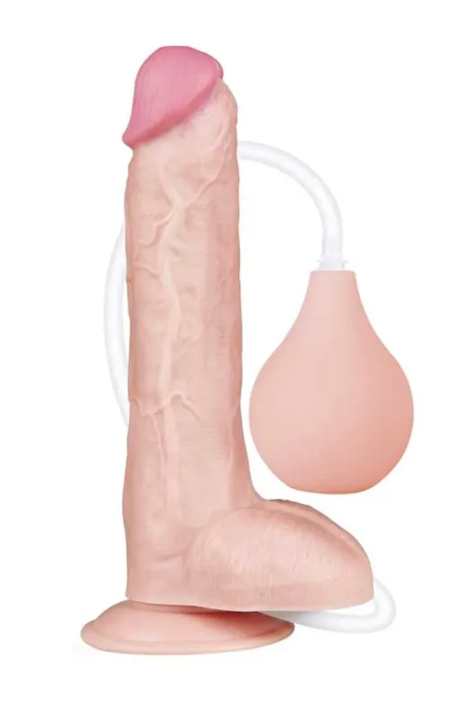 Fışkırtmalı Dildo 25 Cm