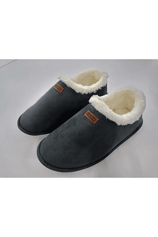 Fluffy 987541565330 İçi Peluş, Sessiz Ve Kaydırmaz Tabanlı Ev Ayakkabısı, Panduf