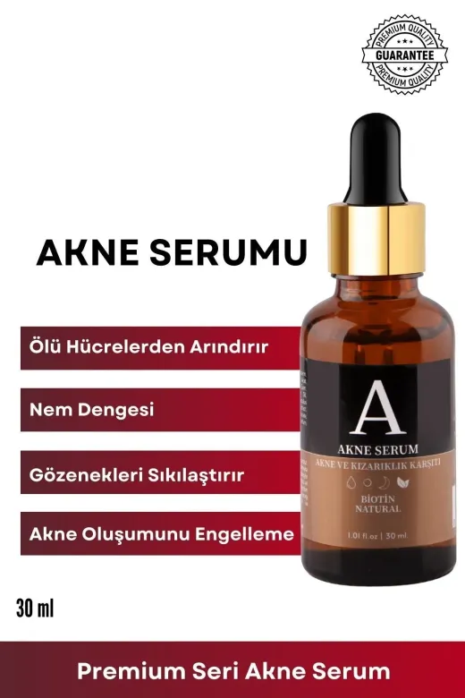 For You Gold AKS01 Sivilce Ve Akne Karşıtı Gözenek Sıkılaştırıcı Cilt Serumu Salisilik Asit, Niacinamide 30 Ml