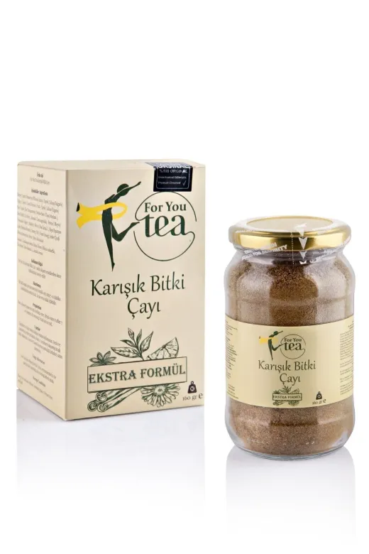 For You Gold cayjel01 For You Tea Detox Karışık Bitki Çayı ( Detoks Çay ) Ve Selülit Jeli 250 Ml