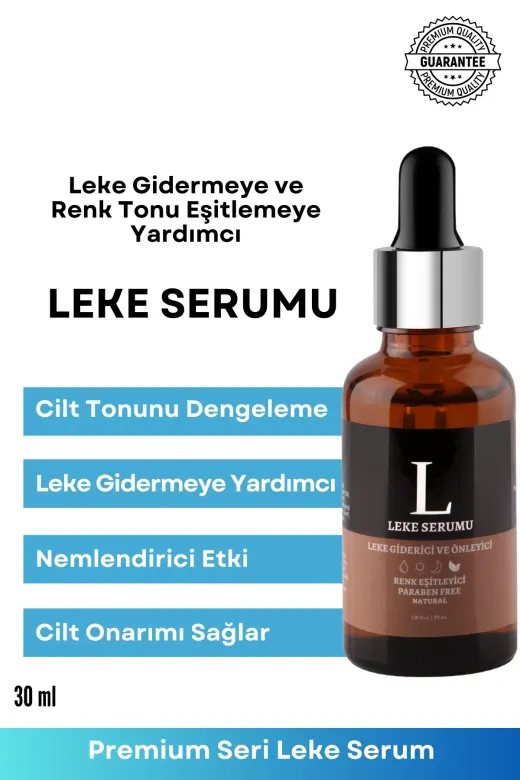 For You Gold LK01 Leke Serumu – Cilt Tonu Eşitleyici, Aydınlatıcı, Nemlendirici Bakım Serumu - Arbutin + Vitaminc 30Ml