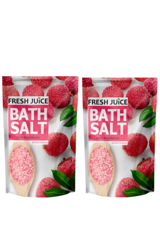 Fresh Juice 4823015937606 Banyo Ve Ayak Tuzu Luchee Ve Rambutan 2 X 500 Gr