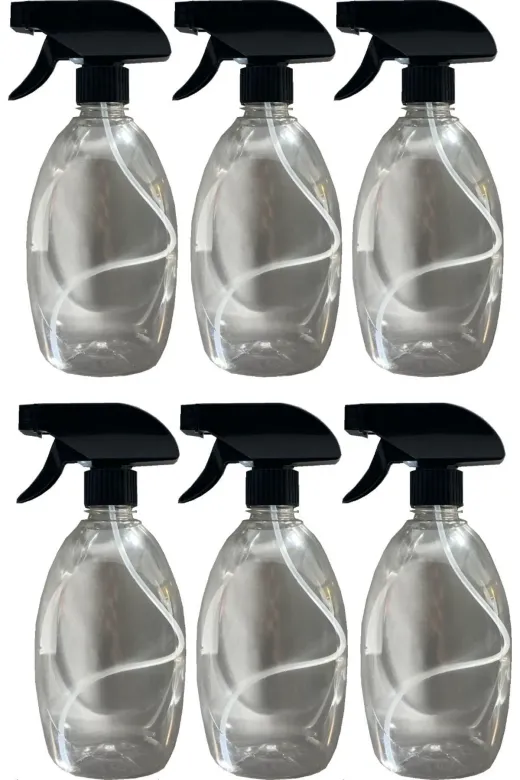 FRESH10 8681020628201 Boş Fısfıs Sprey Şişe 500Ml 6Lı Paket