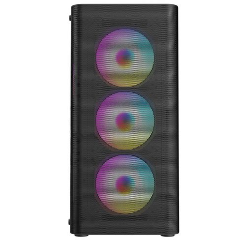 Frisby FC-9385G 550W 4x RGB Mesh Midi Tower Kasa
