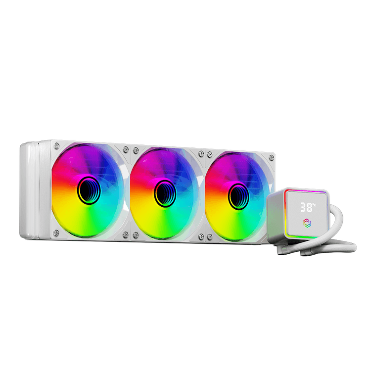 Frisby FCL-360W ARGB 360 mm Beyaz Sıvı Soğutucu