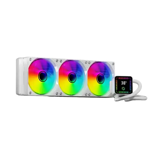 Frisby FCL-360W ARGB 360 mm Beyaz Sıvı Soğutucu