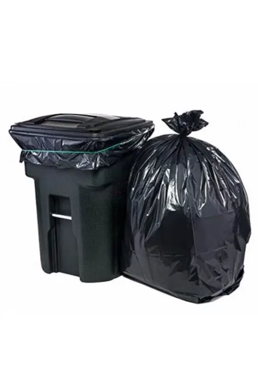 FRX 8697530154422 Eftaplast 80*110 Siyah Çöp Poşeti 400 Gr(20 Rulo-200 Adet)