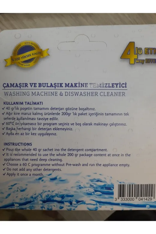 Fs Ttttt Çamaşir Ve Bulaşık Makinesi Temizleyici
