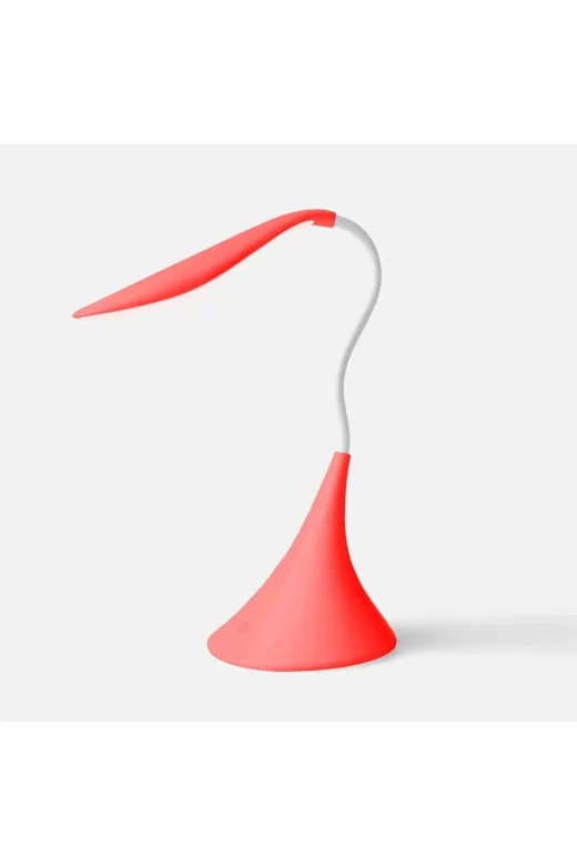 FSTBL0004K ( Mandal Sepeti Hediye ) Petrix Kırmızı Swan Led Masa Lambası
