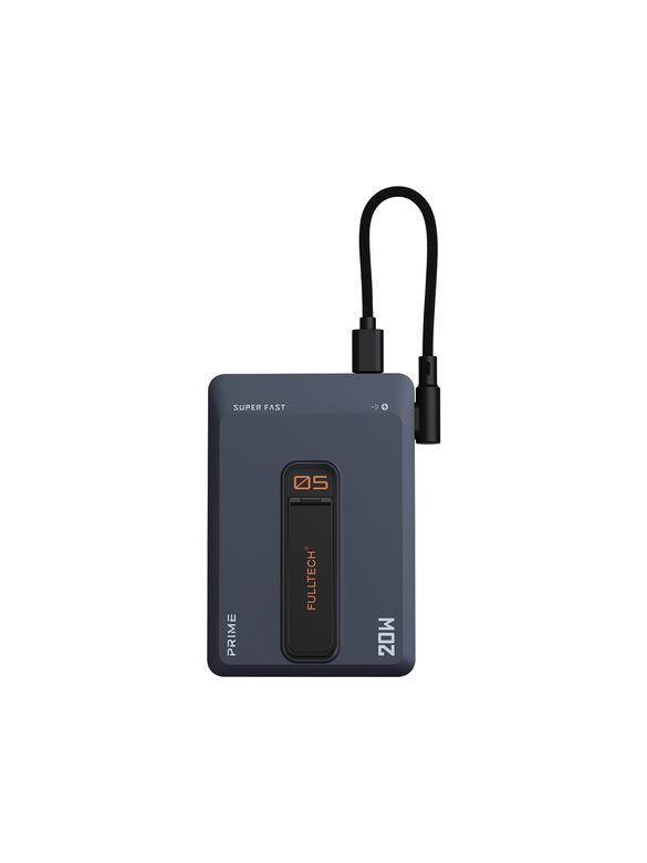Fulltech Fp38 5000 Mah Magsafe Kablosuz Powerbank | 20W Pd Hızlı Şarj, Manyetik Tutucu, Dahili Usb-C Kablo, Çift Çıkışlı Kompakt Tasarım