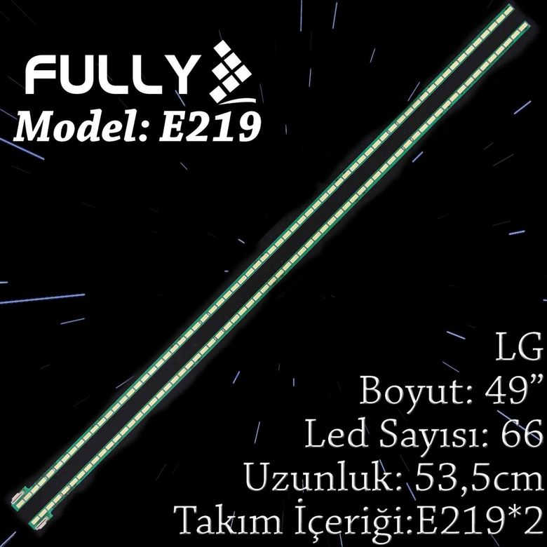 Fully ELED-219 LG 49" Tv Led Bar Takımı