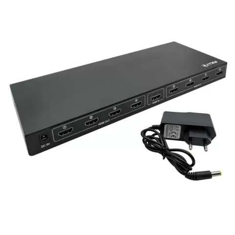 Fully G-538j 8 Port Hdmı Splitter Dağıtıcı